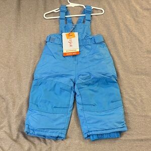 Cat & Jack Blue Snow Bibs